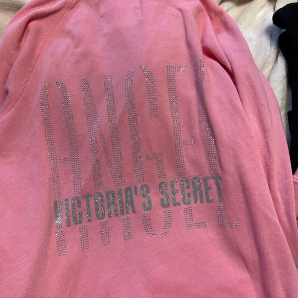 Victoria's Secret Hoodies in Pink, Teal, and Black - Picture 2 of 5